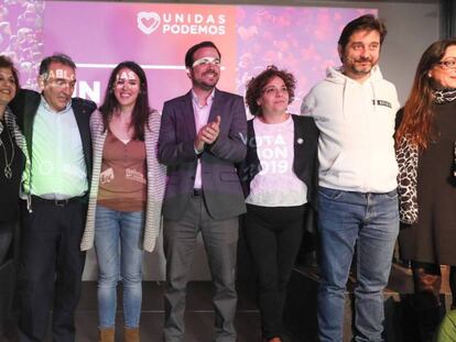 Irene Montero y Alberto Garzón arrancan la campaña electoral de Unidas Podemos en Madrid.