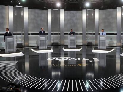 El debate electoral a cinco del pasado lunes para las elecciones del 10-N. En vídeo, resumen del debate electoral.