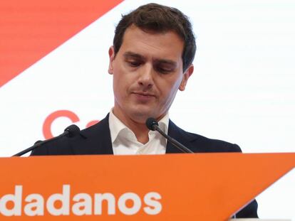 Albert Rivera anuncia su dimisión, este lunes. En vídeo, su discurso de despedida.