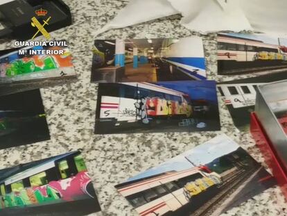 Cae un grupo de grafiteros acusado de haber dañado más de 2.000 vagones