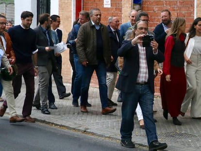 Rocío Monasterio, tras el acto electoral frente a centro de menores extranjeros de Sevilla. En vídeo, sus declaraciones.