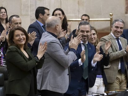 En vídeo, declaraciones de Juanma Moreno, presidente de la Junta de Andalucía.