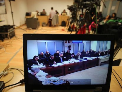 Juicio sobre el asesinato del alcalde de Polop, en la Audiencia Provincial de Alicante.