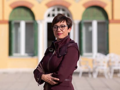 En foto, María Gámez, este viernes en Málaga. En vídeo, primeras valoraciones de Gámez tras su nombramiento.