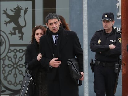 Josep Lluis Trapero, a su llegada al juicio. En vídeo, declaraciones de Trapero durante la primera jornada del segundo juicio al procés.