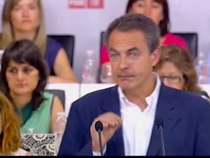 Zapatero : "Rubalcaba es un esprínter y puede ganar las elecciones en 10 meses"