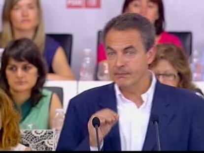 Discurso íntegro de Zapatero