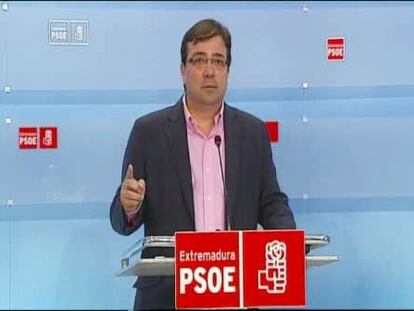 Lara presiona a sus tres diputados extremeños para que voten a Vara