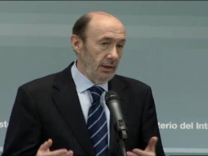 Rubalcaba habla sobre la detención de Gogeaskoetxea