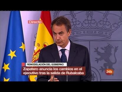Zapatero nombra a Blanco portavoz para preparar las elecciones y agotar mandato