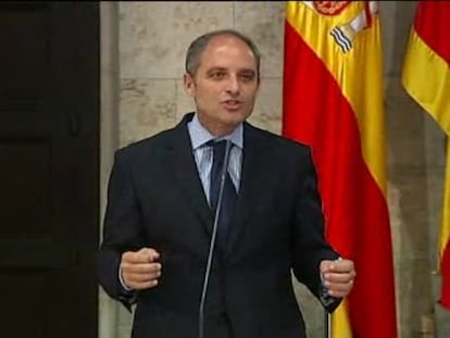 Alberto Fabra sustituye a Camps al frente del PP valenciano y de la Generalitat