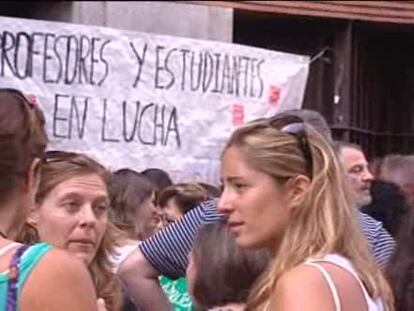Rebelión contra el recorte educativo
