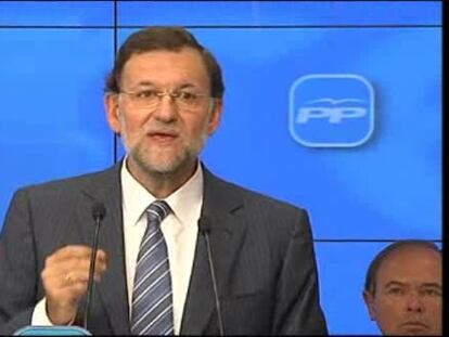 Rajoy asegura que solo con recortes en el gasto no se podrá salir de la crisis