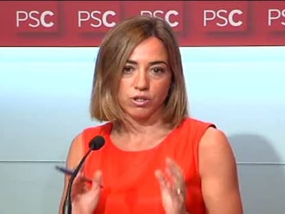 Chacón alerta de que CiU siempre pacta con el PP en su estreno como candidata