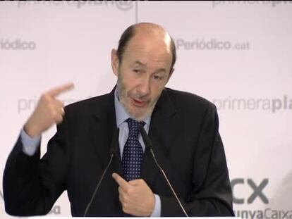 Rubalcaba se compromete a "declarar la guerra" al fraude con una nueva oficina