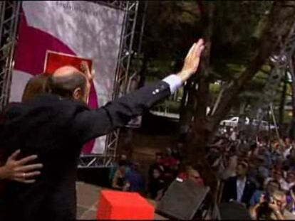 Rubalcaba y Chacón celebran juntos la Fiesta de la Rosa