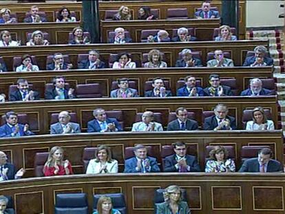El último cara a cara de Zapatero y Rajoy en el Congreso de los Diputados