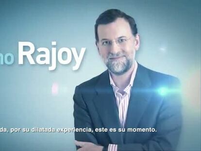 El PP corrige el vídeo de Rajoy con el mapa independentista de Galicia
