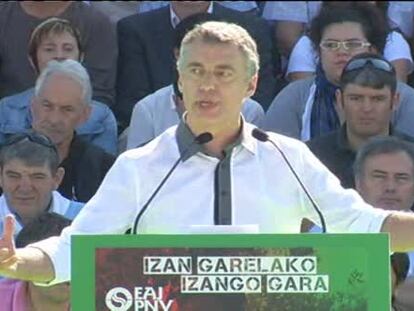 Urkullu: "Euskadi no tiene ninguna deuda con ETA"