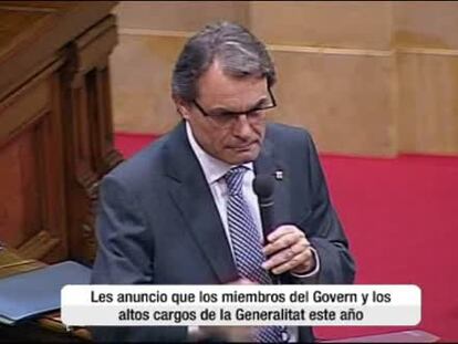 Sin paga extra de Navidad en la Generalitat