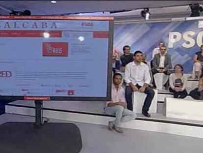 El PSOE presenta la nueva web de Rubalcaba