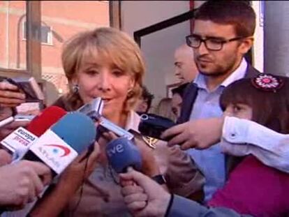 Aguirre: "A Ruiz Gallardón lo que le haría verdadera ilusión es ser ministro"