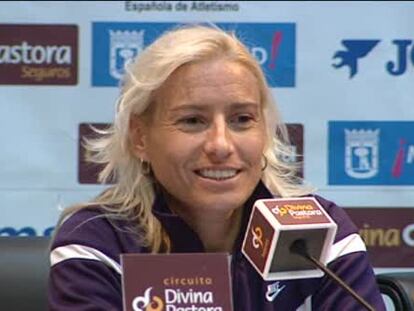 Marta Domínguez: "Puedo compatibilizar la carrera política con la deportiva"