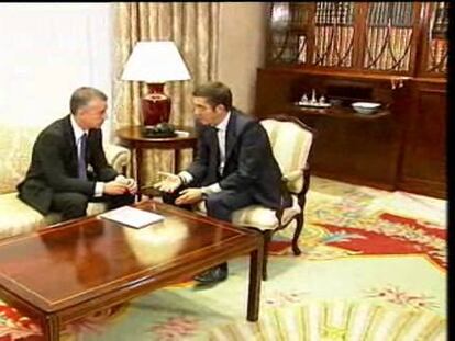 Zapatero recibirá a Urkullu en La Moncloa para analizar el fin de ETA
