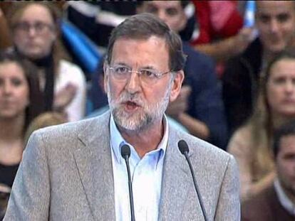 La campaña beatífica de Rajoy