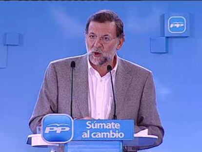 Rajoy: "Yo no quiero hablar de recortes"