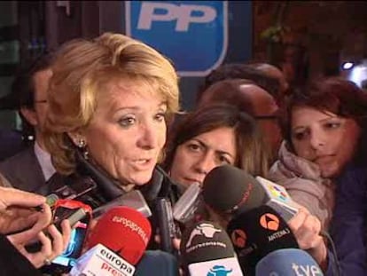 Aguirre fulmina a Granados y se blinda para el congreso del PP