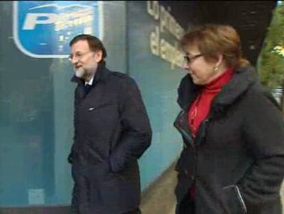 El primer paseo 'visible' de Rajoy