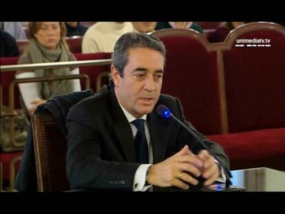 Campos, condenado por aceptar trajes, dice que Camps se iba a declarar culpable