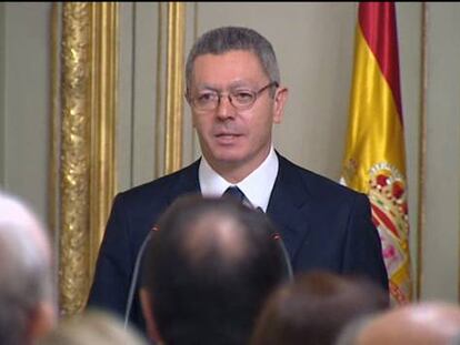 Gallardón anuncia reformas en los nombramientos del Poder Judicial