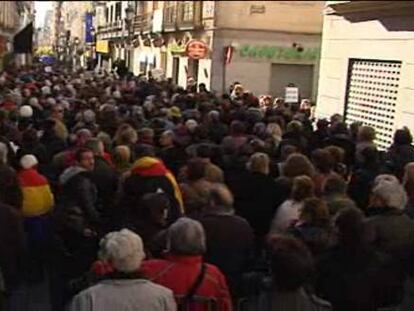 Manifestación de apoyo a Garzón