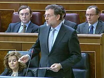 Rajoy admite en el Congreso que sus medidas no se notarán a corto plazo