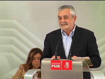Griñán hace autocrítica por el lío de las listas y pide unidad para el 25-M