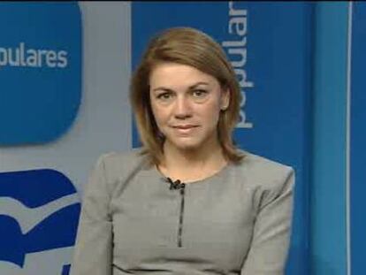 Cospedal intenta minimizar el refuerzo de su poder tras el congreso de Sevilla