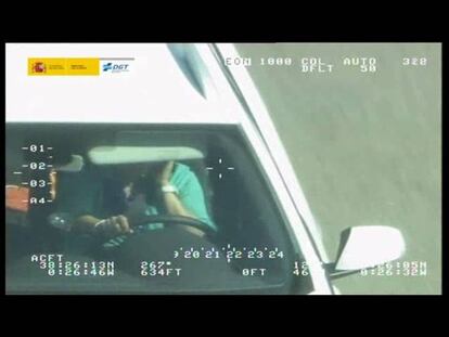 Distracciones al volante: Hablar por el móvil