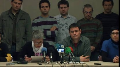 Los firmantes del Acuerdo de Gernika llaman a la sociedad vasca a ir a la manifestación del sábado en Bilbao para responder al "inmovilismo" del Gobierno del PP.