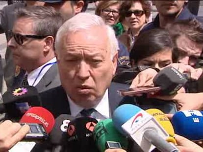 Margallo: "Lo del tiro en el pie no iba con segundas"