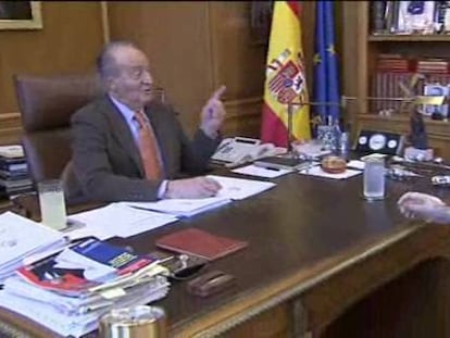 El Rey se reúne con Rajoy en Zarzuela 20 horas después de la operación