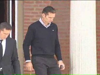 La Reina acude a Vitoria para dar el pésame a la familia Urdangarin