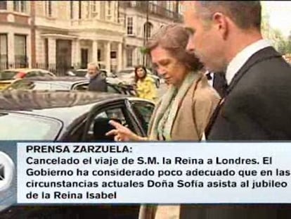 La Reina anula un viaje a Londres ante los roces con Gibraltar