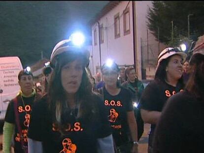 Nuevos enfrentamientos entre la policía y los mineros en Asturias