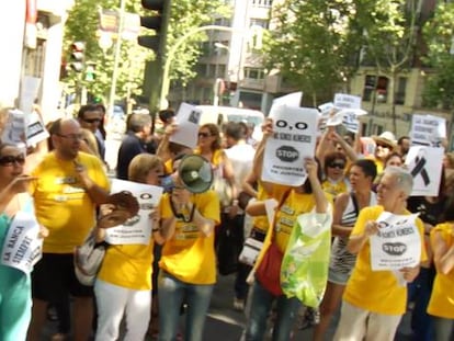 Los funcionarios se echan a la calle en Madrid y convocan más protestas