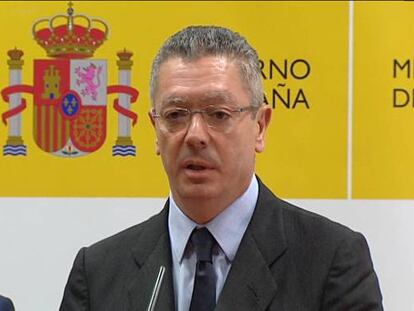 Gallardón descoloca a Interior al apoyar al fiscal en el ‘caso Bolinaga’