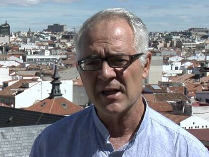 Agustín Moreno, profesor de un instituto de Vallecas