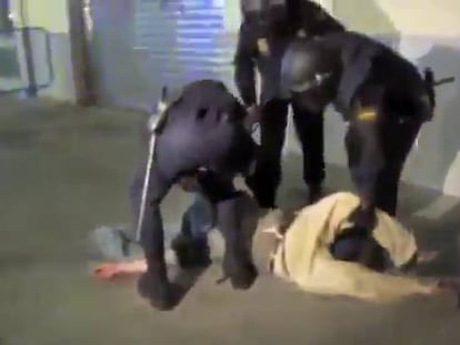 Miguel Ángel Quinteiro, de 72 años: “¿Cómo voy a pegar a un policía?”