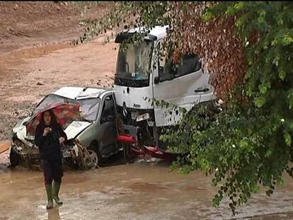 La lluvia en Málaga deja una mujer muerta y cientos de evacuados